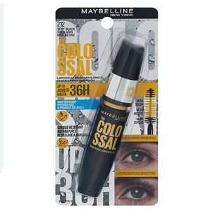 🆕 212 Maybelline Colossal Up To 36 Hours Waterproof Mascara 212 Very Black